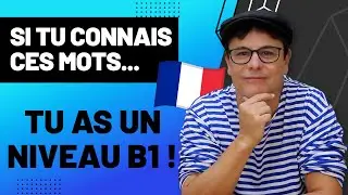 Si tu Connais ces Mots tu as un Niveau B1 📝