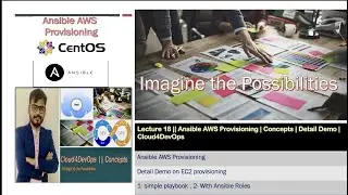 Ansible AWS Provisioning | Concepts | Detail Demo | Cloud4DevOps