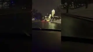 Москва 2023 6 Февраля  Ночные покатушки 