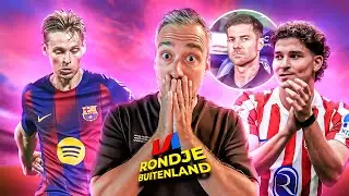 Madrid-derby was insane 🤯 Genieten van musketiers Pedri, Lamine én Frenkie ⚔️ | Rondje Buitenland