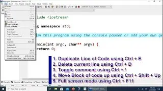 Introduction of Dev-C++ Compiler