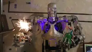 T800 Terminator John Henry congratulates Happy New Year 2020