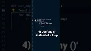 6 easy refactorings for your code. #python #pythonprogramming