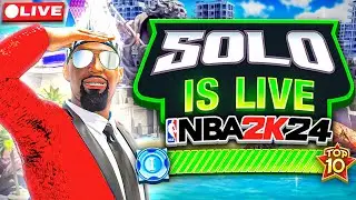 NBA 2K24 PARK w/ 6'4 ALL AROUND GUARD! HITTING 700K SUBS LIVE! BEST BUILD & BEST JUMPSHOT NBA2K24