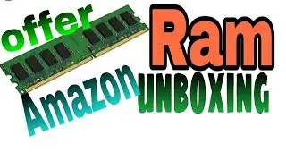 Ram unboxing || amazon offer