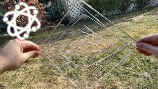 Atellani Square Wave Kinetic Wind Spinner 💫 Gadgetify