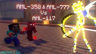 AML-358 & AML-777 vs AML-117 - Minecraft Animation 