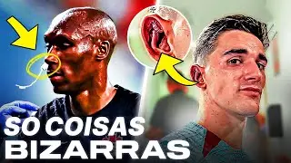 Coisas ESTRANHAS que jogadores usam em CAMPO 🧐