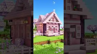 Simple Cherry House in Minecraft