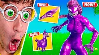 Reto NOVIA de VENOM 💔💀💜!! (Nuevas Míticas 🤑) - Fortnite