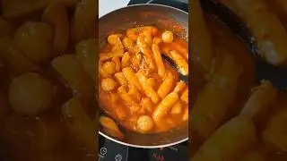 🥢Что мы ели на неделе: Ттокпокки, Мугук, K-стаил Карри, Миёкгук, Джеюк-поккым✨