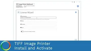 Install and Activate | TIFF Image Printer 12 | PEERNET