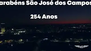 Parabéns SJC - #sjc254anos #sjc #drone #dji