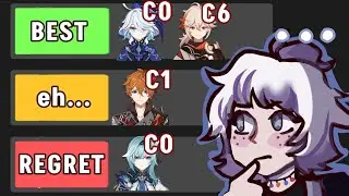 who do i regret pulling for in genshin impact?? (as a 1.4 player)