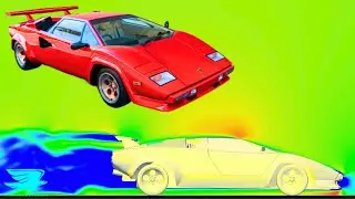 The Lamborghini Countach Is Shockingly Aerodynamic!