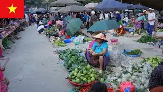Vietnam's Mai Chau Traditional Market – Local Life and Ethnic Food