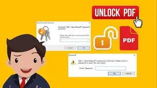 Cara membuka PDF yang memiliki Password (UNLOCK PDF)