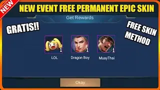 NEW SECRET EVENT “FREE EPIC PERMANENT SKIN ” | MOBILE LEGENDS BANG BANG 2021