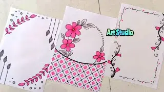 AMAZING BORDER DESIGNS/PROJECT WORK DESIGNS/ASSIGNMENT FRONT PAGE DESIGNS/A4SHEET/PROJECTOR DESIGNS