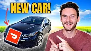 My First DoorDash & Uber Eats Shift In A NEW CAR