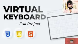 34. Virtual Keyboard Using HTML, CSS & JAVASCRIPT.