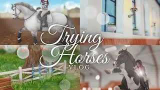 Trying Horses Vlog || SSO RRP