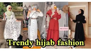 فساتين محجبات 2020 🧕🏼/  😍hijab dress 👗  / robe hijab