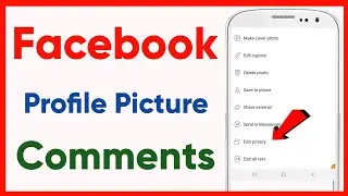 How To Turn Off Likes And Comments On Facebook Profile Picture (2022)