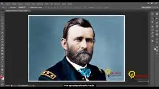 Speed Art - COMO COLORIR UMA FOTO PRETO E BRANCO - Photoshop CS6