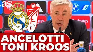 ANCELOTTI explica la IMPORTANCIA de TONI KROOS en el REAL MADRID