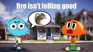 [YTP] Gumball thinks he's a squirrel?!?!
