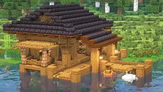 Japanese pier in Minecraft
