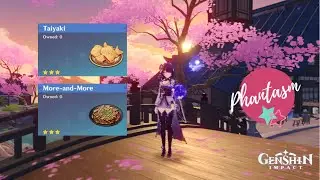 New Inazuma Recipes at Kiminami Restaurant | Genshin Impact 2.1