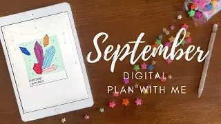 SEPTEMBER 2021 Bullet Journal Setup | Digital Plan With Me | Goodnotes & Procreate