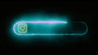 🤩 Trending Instagram😃 No Text Neon Lighting Effect Logo Animation Black Screen⚫️//...