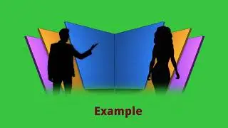 3D/2D background rectangle animation - green screen - copyrights free