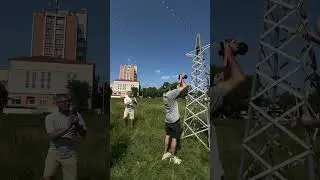 Художники-энергетики строят магическую ЛЭП