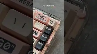 new mechanical keyboard unboxing 👀 #mechanicalkeyboard #keyboard #keyboardasmr #unboxing #keebs