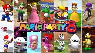 Mario Party 8 // All Characters [1st Place]