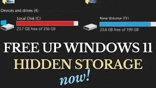 Windows 11 Storage Full? How to Free Up Disk Space on Windows 11 I Pro Cleanup Tips I Clear Space