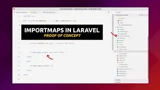 Importmaps in Laravel (proof of concept)