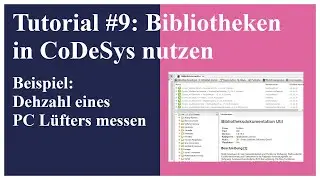Tutorial #9: Bibliotheken in CoDeSys nutzen - Beispiel: Drehzahl eines PC Lüfters messen