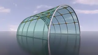 Grasshopper for Rhino 3D Architectural structure with connections Grasshopper Rhino