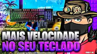 MELHOR FORMA DE TIRA O DELAY E AUMENTAR A VELOCIDADE DO SEU TECLADO !!