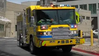 Clark County Fire Dept. Engine 32 Responding