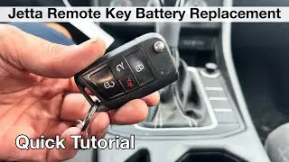 2023 Volkswagen Jetta Remote Key Fob Battery Replacement