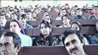 سخنرانی و شعر خوانی استاد لایق شیرعلی در دانشگاه