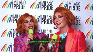 Milano Pride Press Room - Karma B