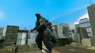Run away godzilla nextbot Garry's mod #22