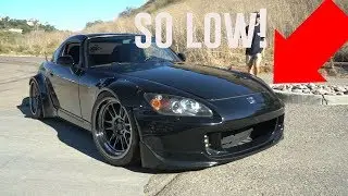 SLAMMED AND WIDEBODY S2000 ALMOST GETS STUCK!